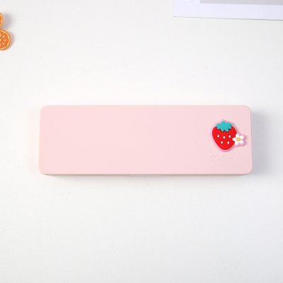 Korean version of ins candy color cartoon pencil case