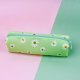 Transparent Tpv Girl Cosmetics Daisy Storage Bag Student Pencil Case