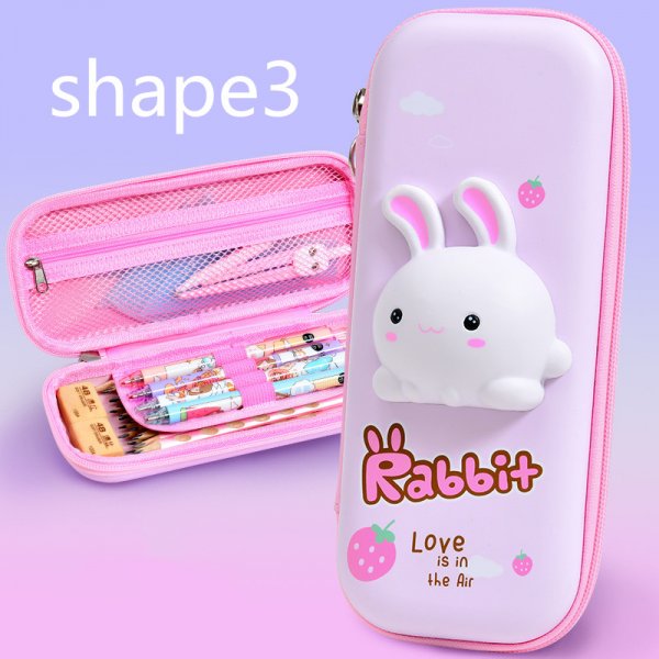 3D Decompression Pencil Case Multifunctional Large-capacity