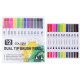 Soft-tip Watercolor Pen Double-headed Marker Pen Set For Children's Kindergarten Dual-purpose Thickness