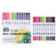 Soft-tip Watercolor Pen Double-headed Marker Pen Set For Children's Kindergarten Dual-purpose Thickness