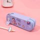 ins cartoon pencil case cute astronaut double-layer pencil case